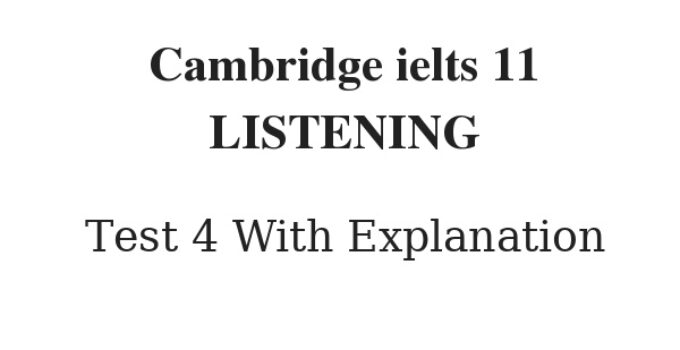 Cambridge IELTS 11 | readingielts.com